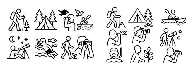 Eco Tourism Icons