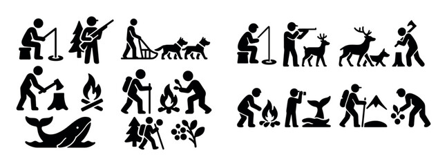Alaskan Life Icons