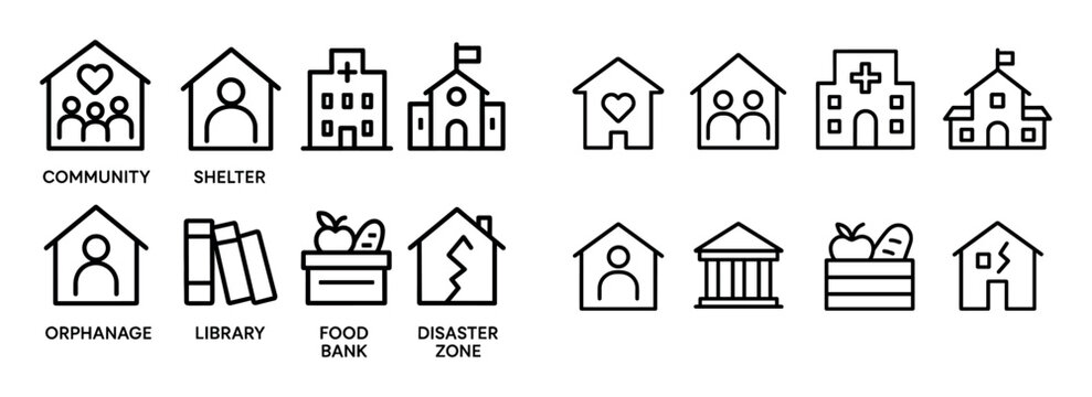 Volunteer Icons Grid