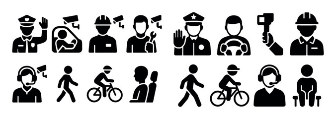 Traffic Role Icons