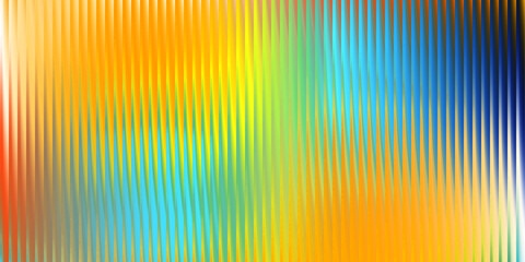 Vibrant Frosted Glass With Rainbow Color Gradient abstract