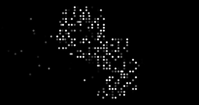 Infinite Paraguay Map Generated By Orbital Points