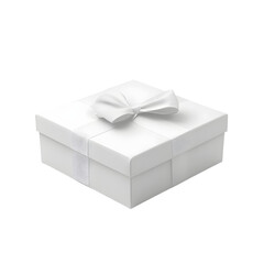 Elegant White Box for Packaging and Gifting - Professional Image Usage