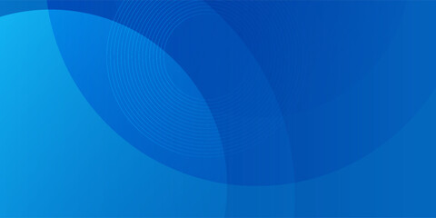 Abstract blue color background. Dynamic shapes composition  design element circles style concept for banner.