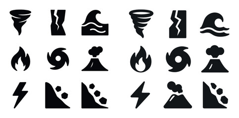 Natural Disaster Icons