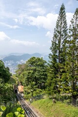 Railway to Penang Hill Malaysia