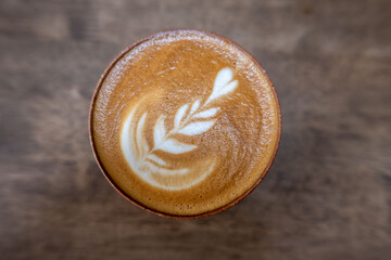close up of a cup of coffee
