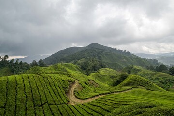 green tea plantation Cameron Highlands