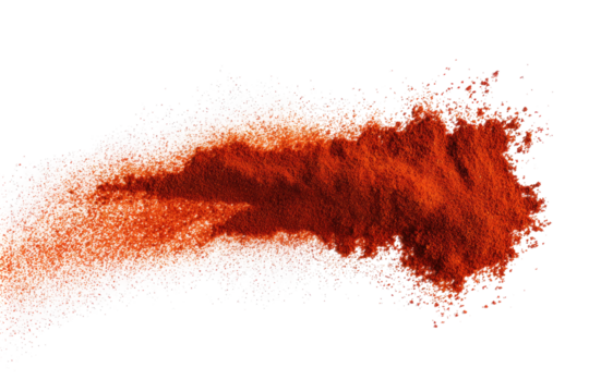 Abstract, dynamic, splattered, paint-like, crimson, and white design