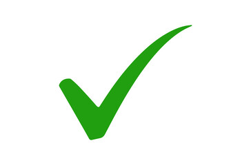 green checkmark icon on transparent background png