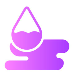 puddle gradient icon