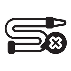 water pipe glyph icon