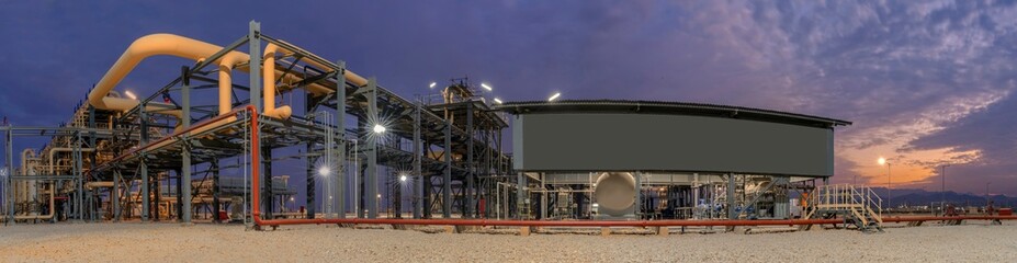 This photo was taken on October 18, 2024. The location of this photo is Fars Province in Iran. This is the site of the Varavi Gas Compressor.