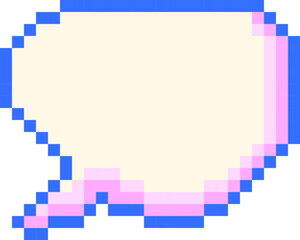 Speech Bubble Pixel