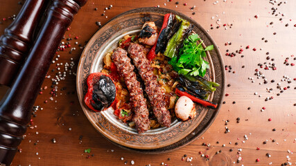 Turkish food ''Babagannuş''