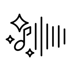 Ai sound generator icon