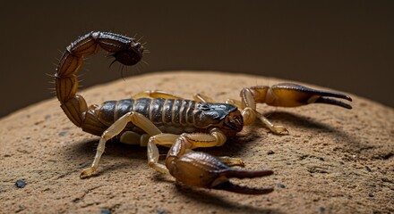 砂漠の夜 鋭い眼光 砂の上を這うサソリ 神秘的影絵 (Sabaku no yoru sugari meikyou suna no ue o hau sasori shinpiteki kagee) Translation: Desert night, sharp gaze, scorpion crawling on sand, mysterious shadow play.