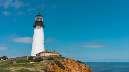 Blue Sky lighthouse