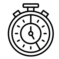 Stopwatch  Icon Set Multiple Style Collection