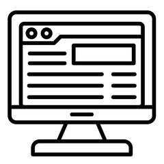 Web Page  Icon Set Multiple Style Collection