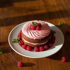 Raspberry Cake 
