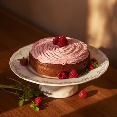 Raspberry Cake 