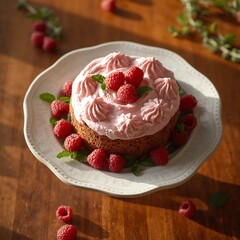 Raspberry Cake 