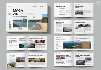 Magazine Landscape Layout