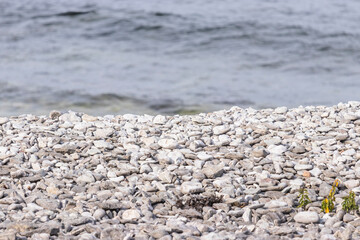 stone beach background