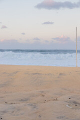 hangover on Leblon beach in Rio de Janeiro.