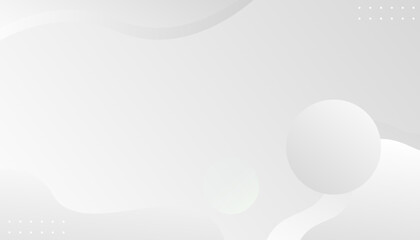 Abstract white and gray color background. Dynamic shapes composition. Eps10 vector