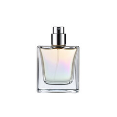 Elegant Perfume Bottle, isolated on transparent background 