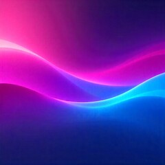 Vibrant Abstract Gradient Background Waves