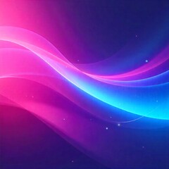 Vibrant Abstract Gradient Background Waves