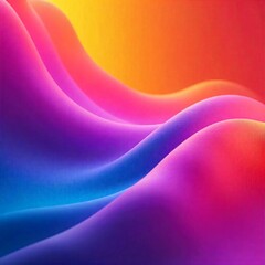 Vibrant Abstract Gradient Background Waves
