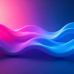 Vibrant Abstract Gradient Background Waves