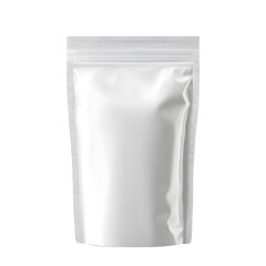 Professional Plain White Stand-Up Pouch Package for Food Snack Usage