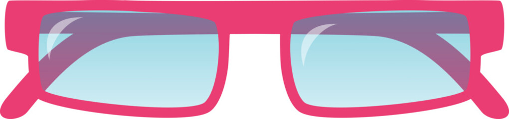 vector illustration of eyewear