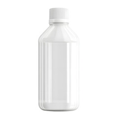 Professional White Plastic Bottle for Liquid Storage with Screw Cap
