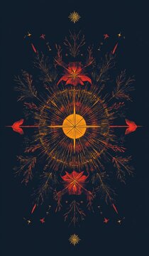 Tarot Card Back Design