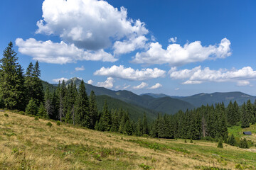 Obraz premium Mountain landscape in the summer day