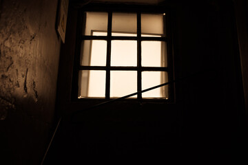 old prison window