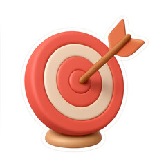 Business accomplishment and achievement inspire success with focused precision to hit every goal effectively