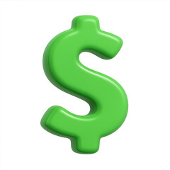 Naklejka premium Dollar sign money finance currency wealth economy and business illustrate financial prosperity vividly