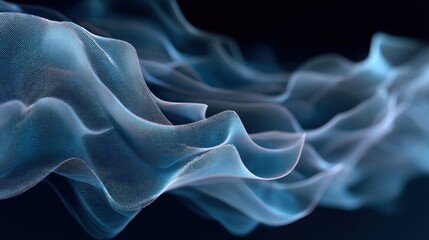 Obraz premium Abstract flowing shapes