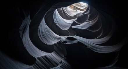 Antelope Canyon's Sculpted Walls: A Dance of Light and Shadow in