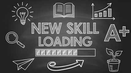 Empower your career with new skills loading, enhance your future with continuous professional growth