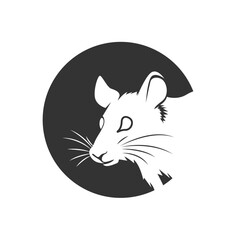Rats logo icon illustration