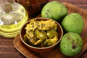 Aam Ka Achar or Dry Mango Pickle,Khatta Meetha Aam Achar