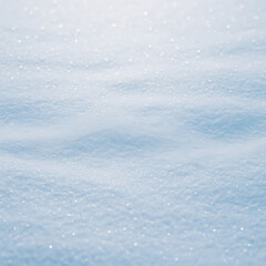 Obraz premium Fresh Snow Surface Texture